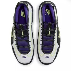 Nike Air Max Penny "White/Lt Lemon Twist/Field Purple" Men's Basketball Shoe